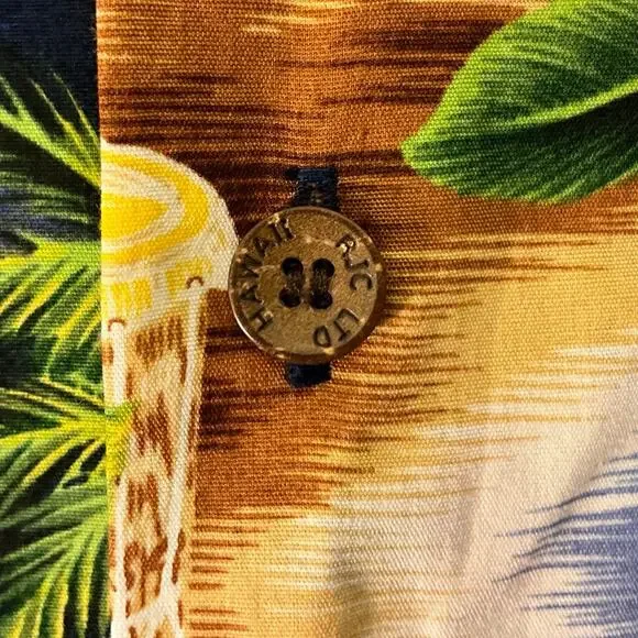 Men's NEW RJC Shirt Made in Hawaii United States Sz 3XL Short Sleeve Button Up - Picture 5 of 6